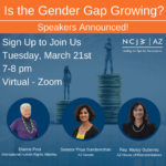 Growing Gender Gap Zoom Event March 21st