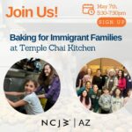 May 7, Bake for Immigrant Families