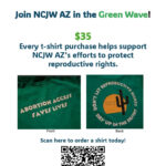 Order T-Shirt to Help NCJW AZ Protect Reproductive Rights
